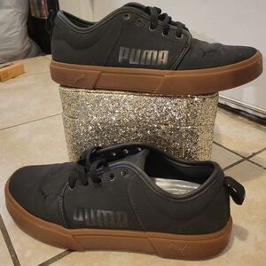 Black PUMA mens El Rey Ii Buck Size 5.5
